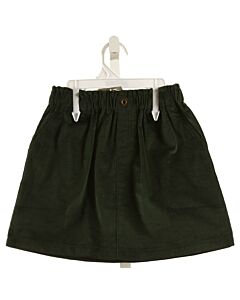 THE OAKS APPAREL   GREEN CORDUROY   SKIRT