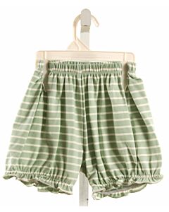 THE OAKS APPAREL   GREEN KNIT STRIPED  BLOOMERS