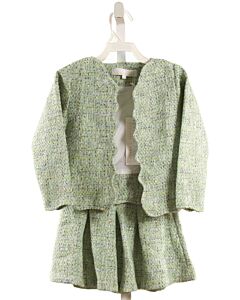 THE OAKS APPAREL   GREEN    2-PIECE DRESSY OUTFIT