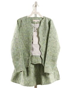THE OAKS APPAREL   GREEN    2-PIECE DRESSY OUTFIT