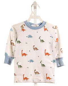 THE OAKS APPAREL   WHITE   PRINTED DESIGN PULLOVER