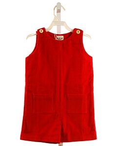 THE OAKS APPAREL   RED CORDUROY   JON JON