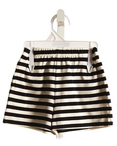 THE OAKS APPAREL   BLUE KNIT STRIPED  SHORTS
