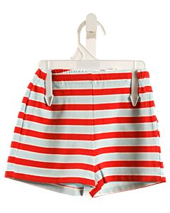 THE OAKS APPAREL   BLUE KNIT STRIPED  SHORTS