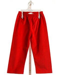 THE OAKS APPAREL   RED CORDUROY   PANTS