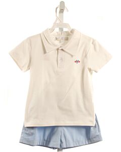 THE OAKS APPAREL   WHITE CORDUROY   2-PIECE OUTFIT