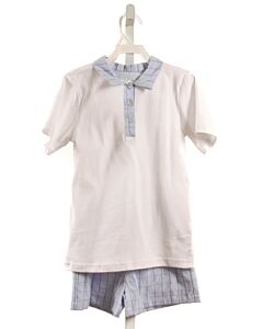 THE OAKS APPAREL   WHITE SEERSUCKER   2-PIECE OUTFIT