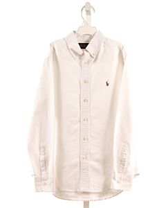 RALPH LAUREN  WHITE    DRESS SHIRT