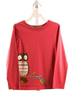 HANNA ANDERSSON  HOT PINK   PRINTED DESIGN KNIT LS SHIRT
