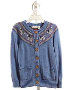 JOJO MAMAN BEBE  BLUE    CARDIGAN