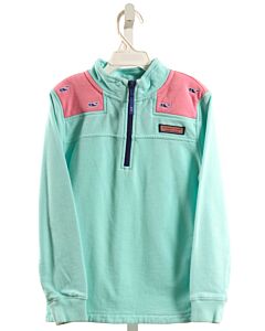 VINEYARD VINES  AQUA    PULLOVER