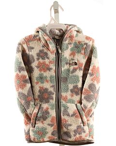 NORTH FACE  MULTI-COLOR FLEECE FLORAL  OUTERWEAR