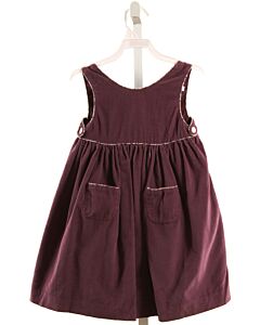 ELEPHANTITO  PURPLE CORDUROY   DRESS