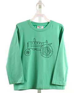 SHRIMP & GRITS  MINT   EMBROIDERED T-SHIRT