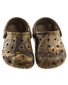 CROCS GREEN SHOES *SIZE 4-5 *EUC SIZE TODDLER 4
