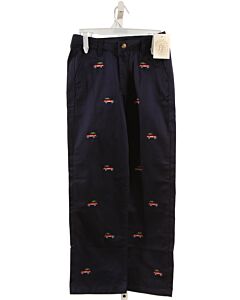 THE BEAUFORT BONNET COMPANY  NAVY   EMBROIDERED PANTS