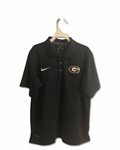 NIKE  BLACK    KNIT SS SHIRT