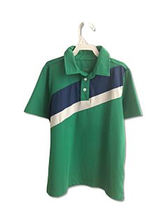 COURTSIDE KIDS  GREEN    KNIT SS SHIRT
