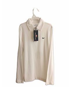 VINEYARD VINES  WHITE    KNIT LS SHIRT