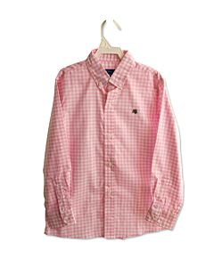 J. BAILEY  PINK  GINGHAM  DRESS SHIRT