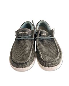 HEYDUDE GRAY SHOES *SIZE 4-5 *EUC SIZE CHILD 4