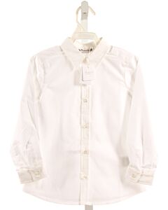 BONPOINT  WHITE    DRESS SHIRT