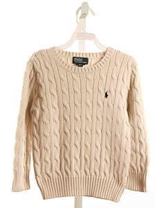 POLO BY RALPH LAUREN  CREAM    SWEATER