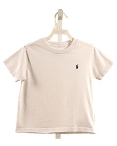 POLO BY RALPH LAUREN  WHITE    KNIT SS SHIRT