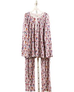 ROBERTA ROLLER RABBIT  PINK  PRINT  LOUNGEWEAR