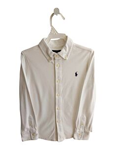 POLO BY RALPH LAUREN  WHITE    DRESS SHIRT