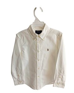 POLO BY RALPH LAUREN  WHITE    DRESS SHIRT