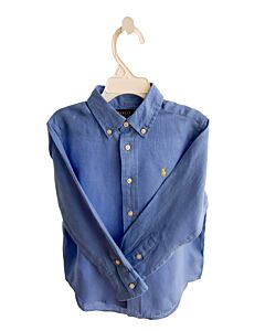 POLO BY RALPH LAUREN  BLUE    DRESS SHIRT