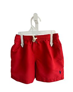 POLO BY RALPH LAUREN  RED    SWIM TRUNKS