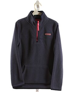 VINEYARD VINES  NAVY FLEECE   PULLOVER