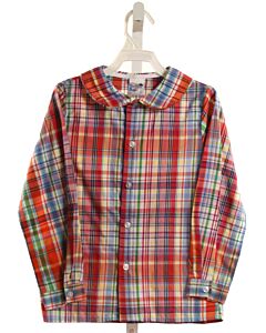 BAILEY BOYS  RED  PLAID  DRESS SHIRT
