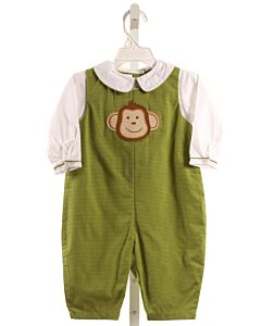 PETIT POMME  GREEN  MICROCHECK  LONGALL