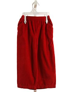 BELLA BLISS RED CORDUROY PANTS