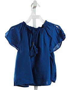 VELVETEEN  ROYAL BLUE    SHIRT-SS