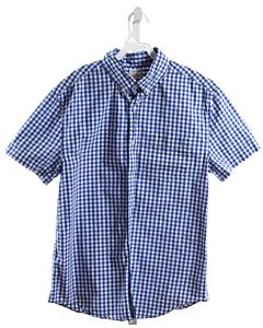 CREWCUTS  BLUE  GINGHAM  DRESS SHIRT