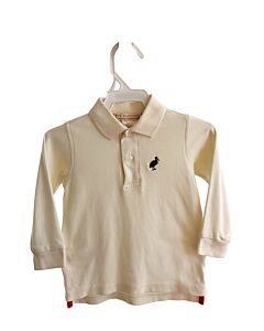 THE BEAUFORT BONNET COMPANY  CREAM    KNIT LS SHIRT