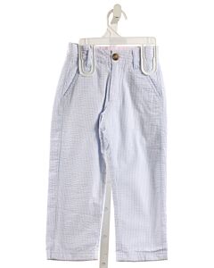 THE BEAUFORT BONNET COMPANY  BLUE SEERSUCKER   PANTS
