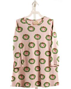 THE BEAUFORT BONNET COMPANY  PINK  PRINT  KNIT DRESS