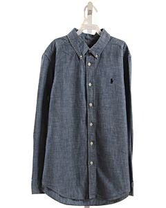 RALPH LAUREN  CHAMBRAY    DRESS SHIRT