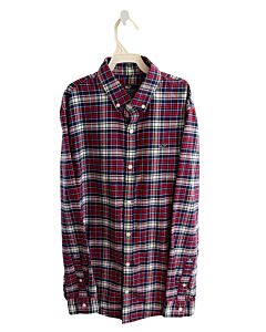 VINEYARD VINES  BLUE  PLAID  DRESS SHIRT