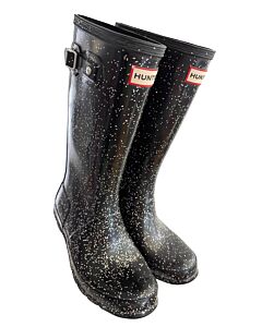 HUNTER BLACK BOOTS  *EUC SIZE CHILD 4