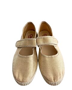 CIENTA GOLD SHOES  *EUC SIZE CHILD 4