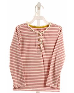 MINI BODEN  PINK  STRIPED  KNIT LS SHIRT