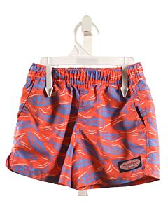 VINEYARD VINES  RED    SWIM TRUNKS