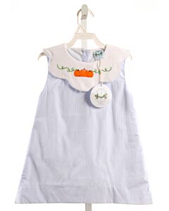 SOUTHERN TATERS  BLUE  STRIPED  DRESS