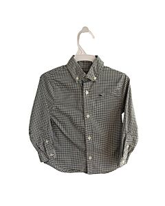 VINEYARD VINES  BLACK  PLAID  DRESS SHIRT